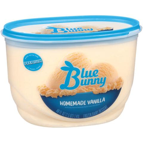 Blue Bunny ICE CREAM VANILLA OLD FASHIONED