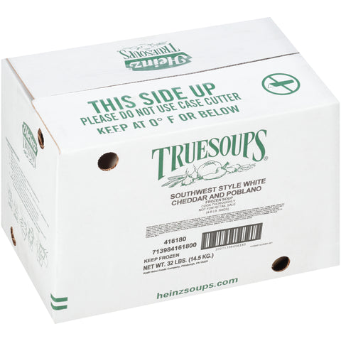 True Soups Ready To Heat White Cheddar and Poblano Soup, 8 Pound -- 4 per case