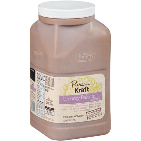 Kraft Pure DRESSING BALSAMIC CREAMY PURE POURABLE REFRIGERATED