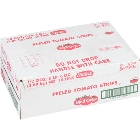 Bell Orto Peeled Strip Tomato, 102 Ounce -- 6 per case.