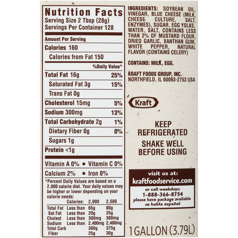 Kraft Pure DRESSING BLUE CHEESE PURE HOMESTYLE POURABLE REFRIGERATED