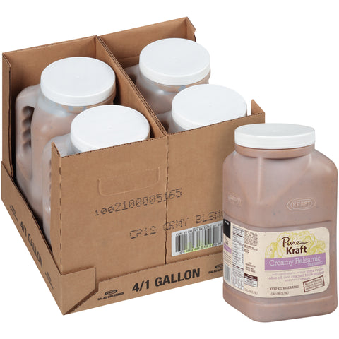 Kraft Pure DRESSING BALSAMIC CREAMY PURE POURABLE REFRIGERATED