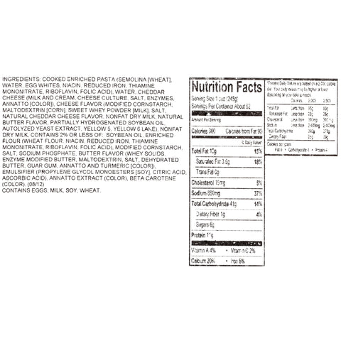 Quality Chef Macaroni and Cheese Entree, 7 Pound -- 4 per case