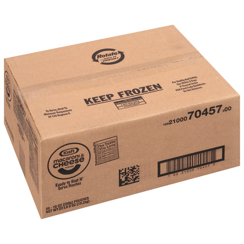 Kraft Frozen Entree Signature Macaroni and Cheese, 10 Ounce -- 36 per case.