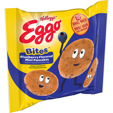 Kellogg's® PANCAKE EGGO® BITES® MINI BLUEBERRY