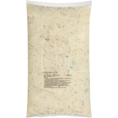 Chef Francisco Boston Clam Chowder Soup, 8 Pound -- 4 per case