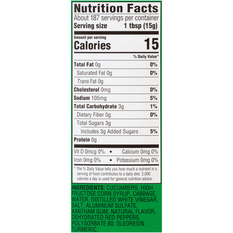 Heinz Sweet Relish, 99 Fluid Ounce -- 6 Case