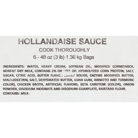 Sauce Hollandaise 905060/78001446