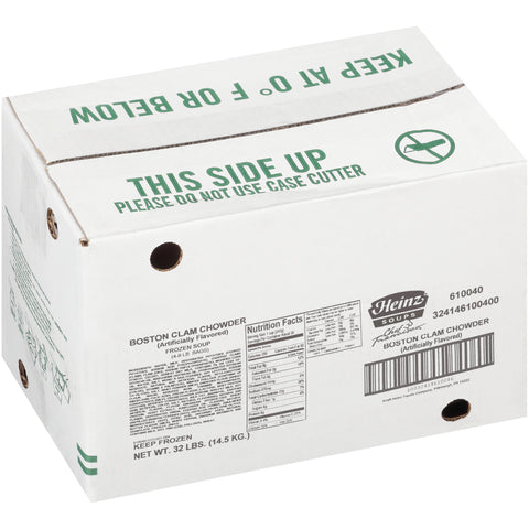 Chef Francisco Boston Clam Chowder Soup, 8 Pound -- 4 per case