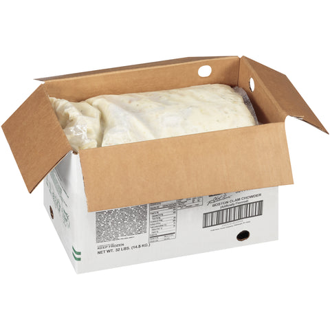 Chef Francisco Boston Clam Chowder Soup, 8 Pound -- 4 per case