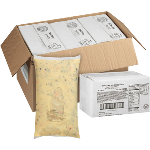 Chef Francisco® SOUP CHICKEN & WILD RICE BAG 78003973