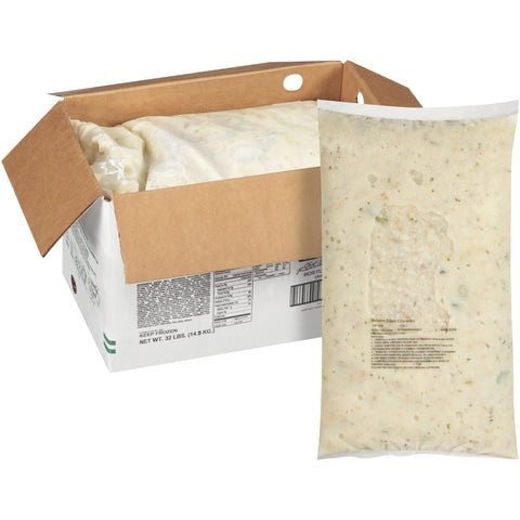 Chef Francisco Boston Clam Chowder Soup, 8 Pound -- 4 per case