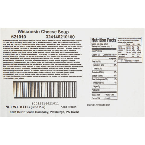 Soup Cheese Wisconsin 621060/78004285