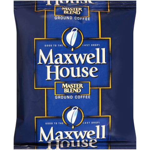 Maxwell House Master Blend Office Service Coffee - 1.25 oz. pack, 42 packs per case