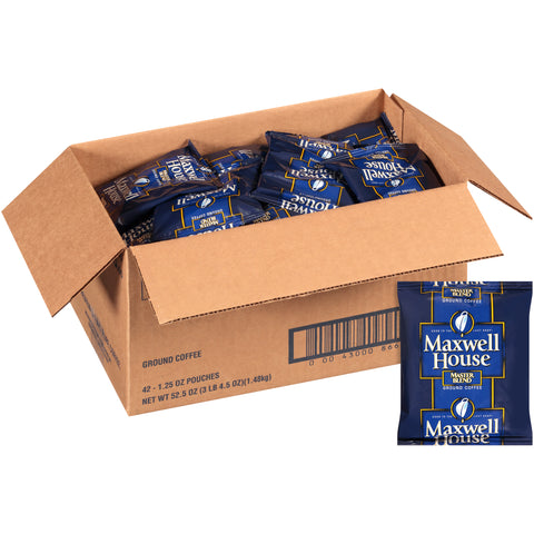 Maxwell House Master Blend Office Service Coffee - 1.25 oz. pack, 42 packs per case