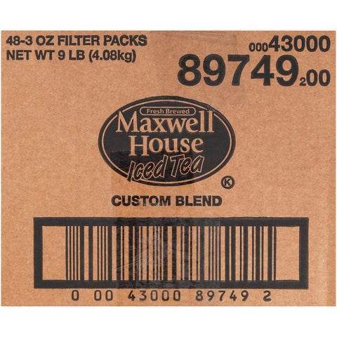 Maxwell House TEA ICED CUSTOM BLEND FILTER PACK