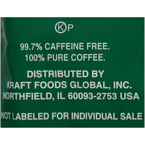 Maxwell House Ground Decaffeinated Coffee, 46.2 Ounce.