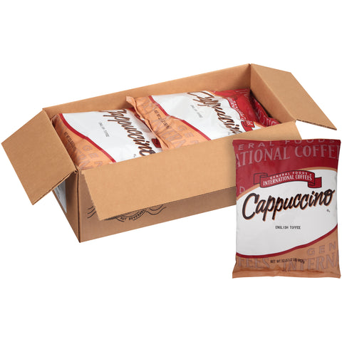 General Foods International Coffees (GFIC) CAPPUCCINO ENGLISH TOFFEE
