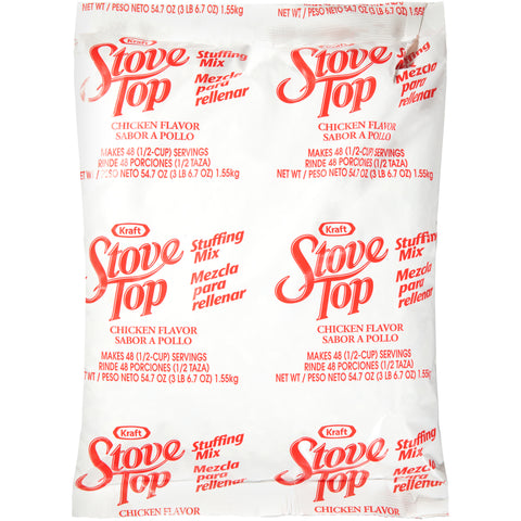 Stove Top Chicken Flavored Stuffing 6 Case 3.6 Pound