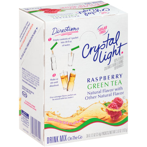Crystal Light DRINK OTG RASPBERRY GREEN TEA