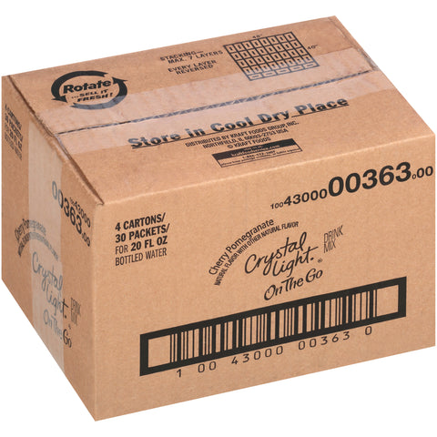 Crystal Light DRINK MIX OTG CHERRY POMEGRANATE