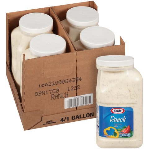 Dressing Kraft Ranch 4 Count 1 Gallon