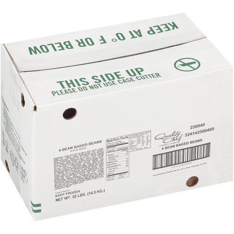 Quality Chef 4 Baked Beans, 8 Pound -- 4 per case