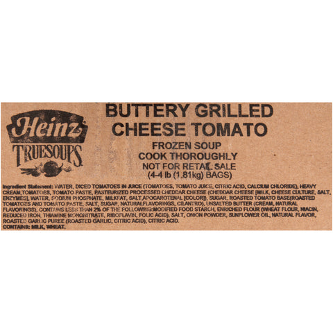 True Soups Buttery Grilled Cheese and Tomato Soup, 4 Pound -- 4 per case