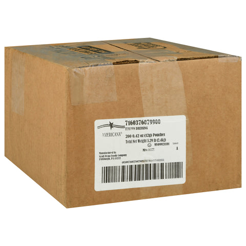 Americana® DRESSING ITALIAN SINGLE SERVE PACKET 78004583