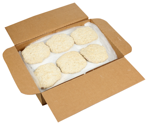 Advance Food Deluxe Whole Muscle Pork Fritter, 6 Ounce -- 27 per case.