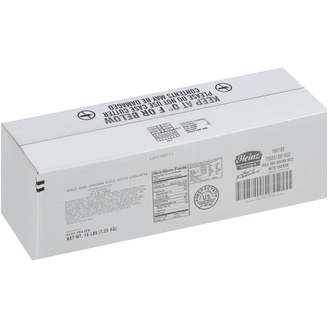 Chef Francisco Wild and Brown Rice with Chicken Soup, 4 Pound -- 4 per case