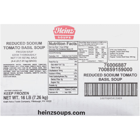 Soup Tomato Basil Bag 76006887