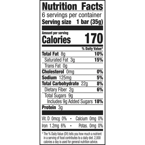 Nature Valley Sweet and Salty Nut Dark Chocolate Peanut Almond Snack Bar, 7.44 Ounce -- 12 per case.