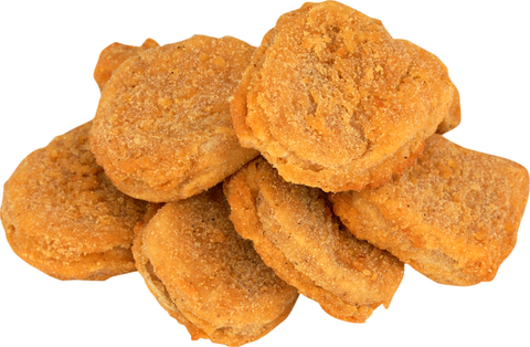USDA CHICKEN CHUNK BREADED WHOLE GRAIN .68 OZ
