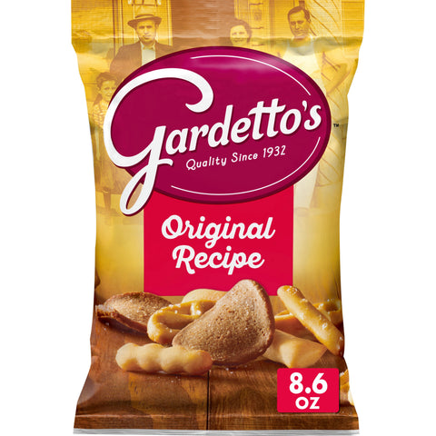 Gardettos Original Recipe Snacks Mix, 8.6 Ounce -- 12 per case.