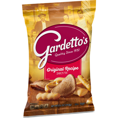 Gardettos Original Recipe Snacks Mix, 8.6 Ounce -- 12 per case.