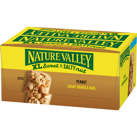 Nature Valley Chewy Sweet and Salty Peanut Granola Bars, 1.8oz Bars -- 120 Bars Per Case