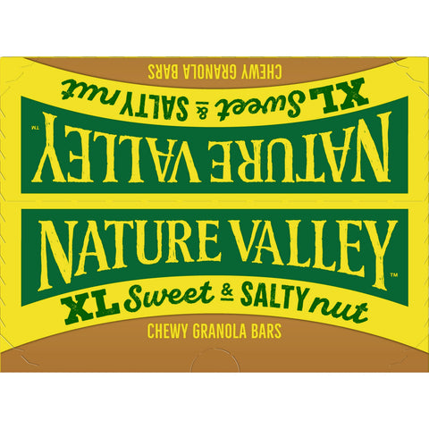 Nature Valley Chewy Sweet and Salty Peanut Granola Bars, 1.8oz Bars -- 120 Bars Per Case