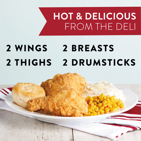 Tyson's Pride® CHICKEN 8-WAY CUT FRIED CHICKEN FC SEGMENT PACK 10207250928