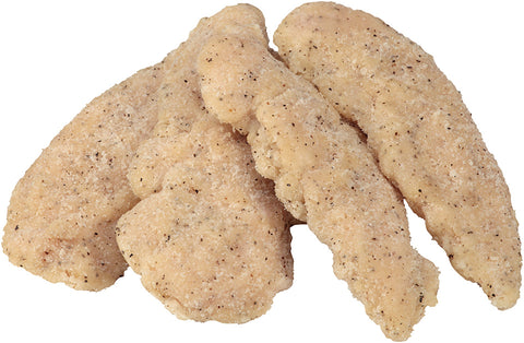 Tyson® CHICKEN TENDERLOIN FRITTER BREADED CLASSIC LIGHT PEPPER RAW 2.29 OZ 10170320928