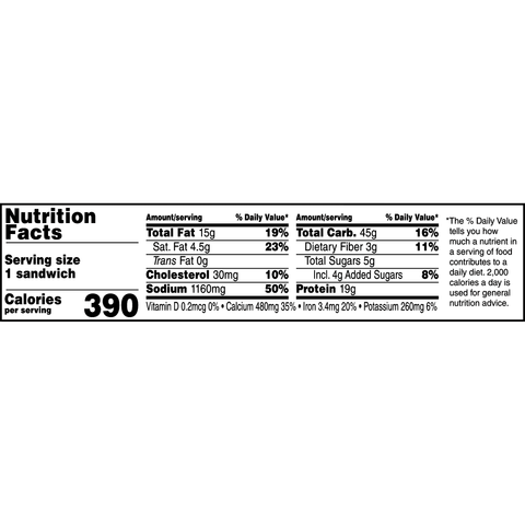 Landshire® SANDWICH SPICY BREADED CHICKEN IW 5.4 OZ 10000030561