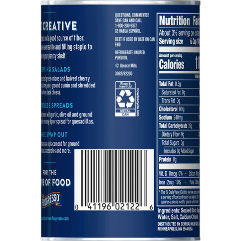 Progresso® BEAN BLACK TURTLE