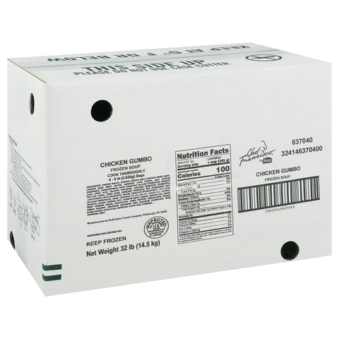 Chef Francisco® SOUP CHICKEN GUMBO RTU 637040/78001415