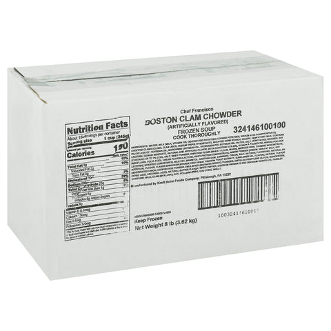 Chef Francisco® SOUP BOSTON CLAM CHOWDER