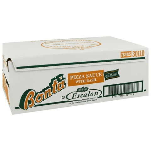 Bonta Fancy Pizza Sauce/Basil, 107 Ounce -- 6 per case.