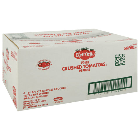 Tomato Crushed In Puree Pouch Pack 562600/78002490