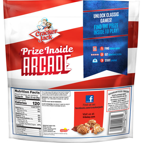Cracker Jack® CRACKER JACK THE ORIGINAL CARAMEL COATED POPCORN & PEANUTS