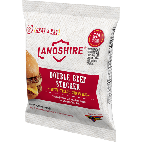 Fast Choice® SANDWICH DOUBLE BEEF STACKER/CHEESE 10000001342
