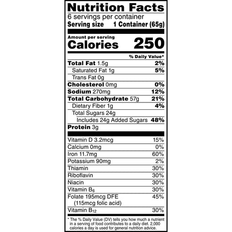 Kelloggs Cocoa Krispies Rice Cereals, 2.3 Ounce -- 60 per case.