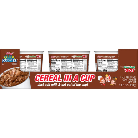 Cereal Cocoa Krispies® Cereal-in-a-cup